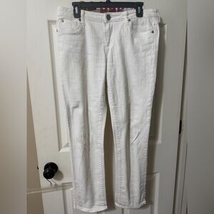 Kut from the Kloth Women's Straight Leg Jeans - White